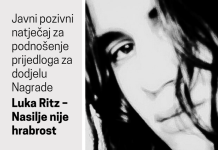 Raspisan je natječaj za Nagradu Luka Ritz