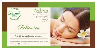 Novi način da darujete užitak – poklon bonovi Wellness Utrine! poklon bon